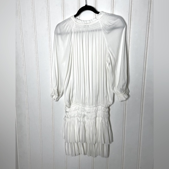 Current Air White Long Sleeve Dress 729 - Picture 5 of 9